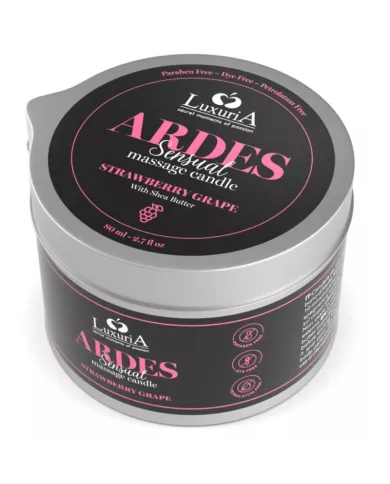 INTIMATELINE LUXURIA - BOUGIE DE MASSAGE AU RAISIN INTIMATELINE LUXURIA - BOUGIE DE MASSAGE AU RAISIN