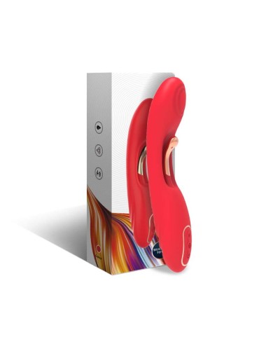ARMONY - VIBRATEUR À LANGUE OSCILLANTE ROUGE