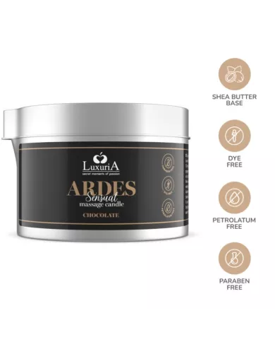 INTIMATELINE LUXURIA - BOUGIE DE MASSAGE AU CHOCOLAT INTIMATELINE LUXURIA - BOUGIE DE MASSAGE AU CHOCOLAT