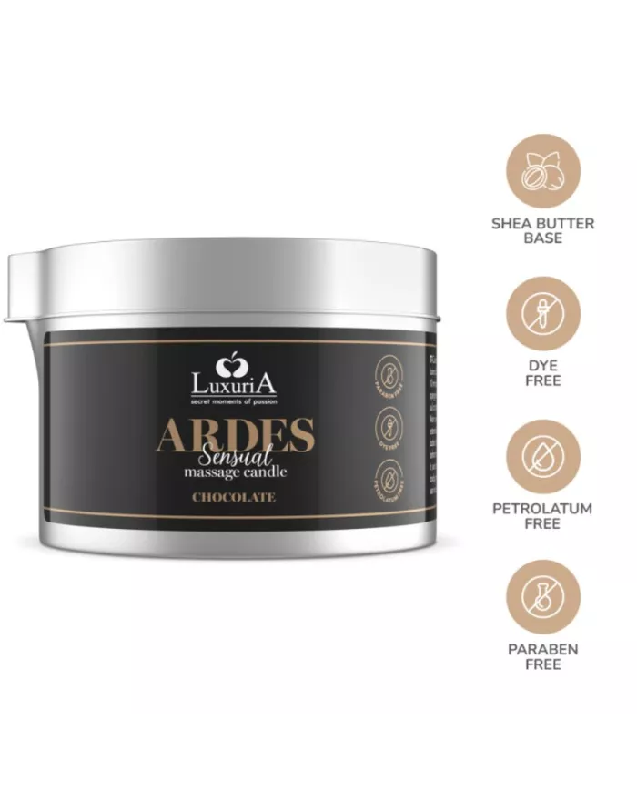 INTIMATELINE LUXURIA - BOUGIE DE MASSAGE AU CHOCOLAT