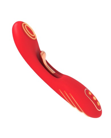 ARMONY - VIBRATEUR À LANGUE OSCILLANTE ROUGE