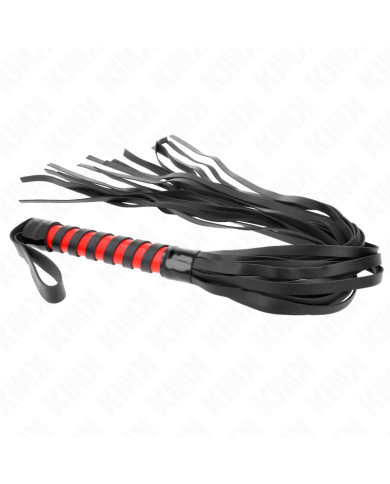 KINK - FOUET LONG RAYÉ 70 CM
