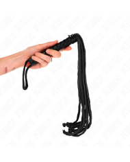 KINK - FOUET CORDE NOIRE 56 CM