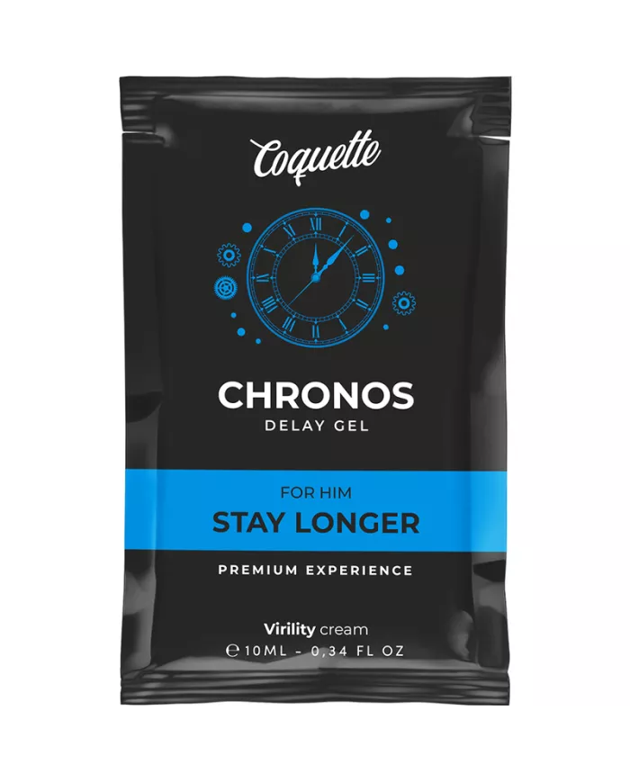 COQUETTE CHIC DESIRE - GEL RETARDANT POCKET CHRONOS POUR LUI 10 ML COQUETTE CHIC DESIRE - GEL RETARDANT POCKET CHRONOS POUR LUI 10 ML
