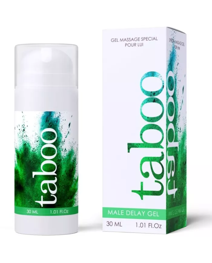 RUF - TABOO MALE DELAY GEL RETARDATEUR POUR HOMMES 30 ML RUF - TABOO MALE DELAY GEL RETARDATEUR POUR HOMMES 30 ML