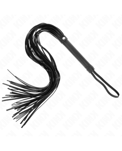 KINK - FOUET PVC SOUPLE NOIR 70 CM