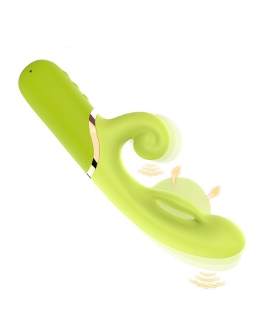 ARMONY - INFLABLE POINT A STIMULATEUR VIBRATEUR VERT