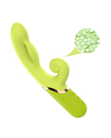 ARMONY - INFLABLE POINT A STIMULATEUR VIBRATEUR VERT