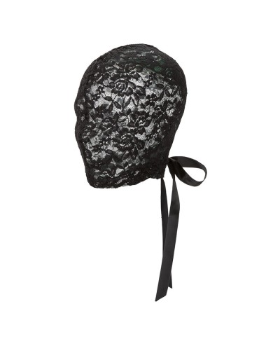CALEXOTICS - SCANDAL CAGOULE EN DENTELLE NOIRE AVEC NŒUD