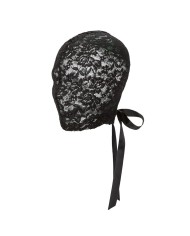 CALEXOTICS - SCANDAL CAGOULE EN DENTELLE NOIRE AVEC NŒUD