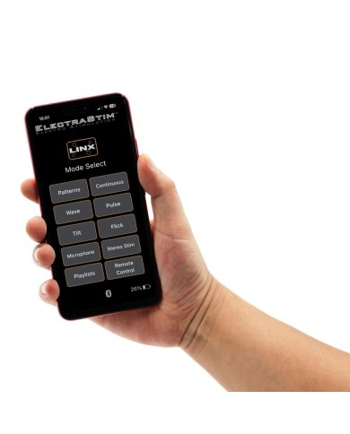 ELECTRASTIM - LINX STIMULATEUR ÉLECTRIQUE À DOUBLE CANAL AVEC APPLICATION ET TÉLÉCOMMANDE
