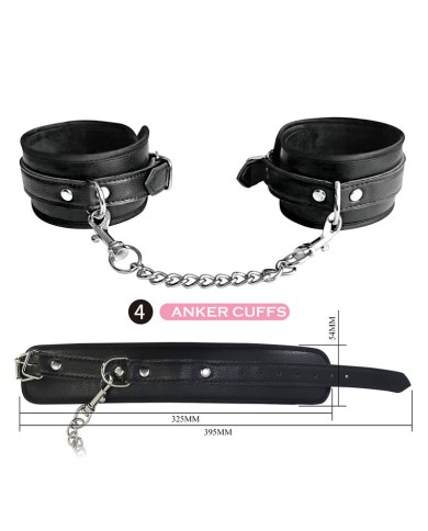PRETTY LOVE - KIT BDSM 8 PIÈCES NOIR