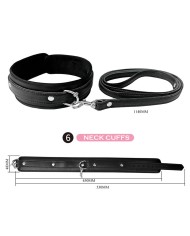 PRETTY LOVE - KIT BDSM 8 PIÈCES NOIR