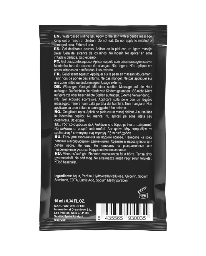 COQUETTE COSMETICS - LUBRIFIANT KISSABLE BASE DEAU DE FRAISE POCHE 10 ML COQUETTE COSMETICS - LUBRIFIANT KISSABLE BASE DEAU DE FRAISE POCHE 10 ML