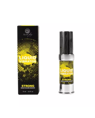 SECRETPLAY - LIQUIDE VIBRATEUR STIMULATEUR UNISEXE FORT 15 ML