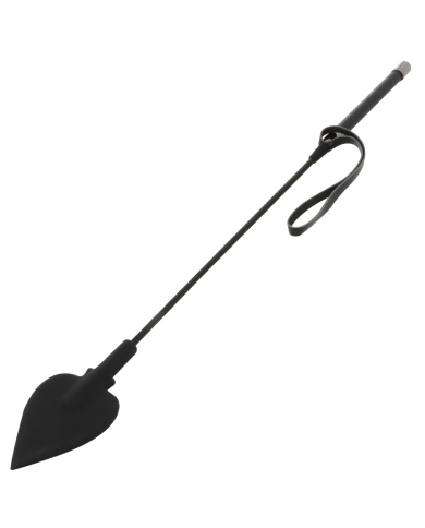 DARKNESS - FOUET EN SILICONE NOIR 60CM