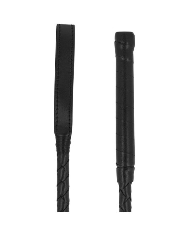 DARKNESS - FOUET FÉTICHE NOIR BDSM FINE