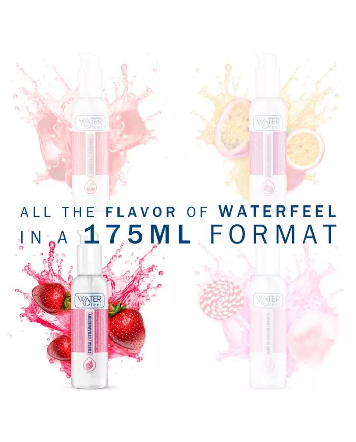 WATERFEEL - LUBRIFIANT À BASE D'EAU DE FRAISE 175 ML