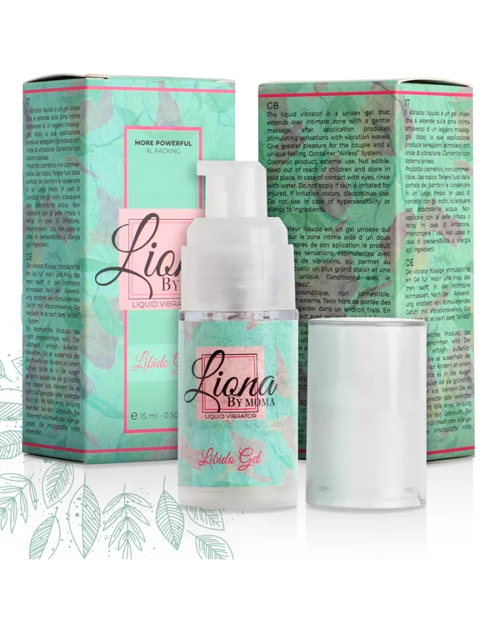 LIONA BY MOMA - VIBRATEUR LIQUIDE LIBIDO GEL 15 ML