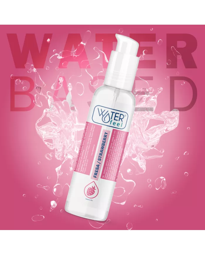 WATERFEEL - LUBRIFIANT À BASE D'EAU DE FRAISE 175 ML