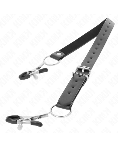 KINK - 4 PINCES À CLITORIS RÉGLABLES 34-48 CM