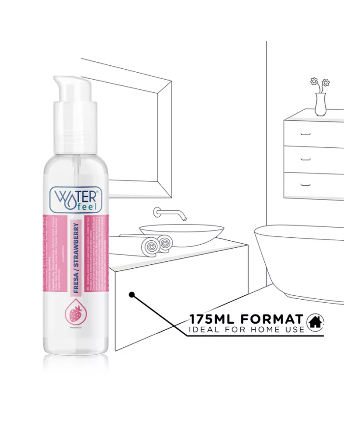 WATERFEEL - LUBRIFIANT À BASE D'EAU DE FRAISE 175 ML