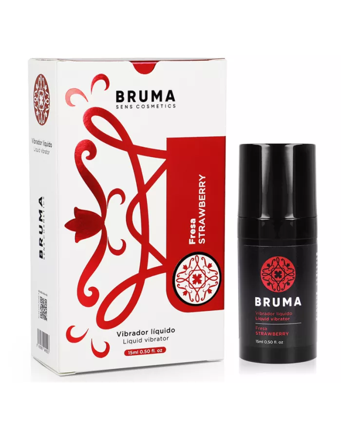 BRUMA - VIBRATEUR LIQUIDE ULTRA GLISSANT FRAISE 15 ML