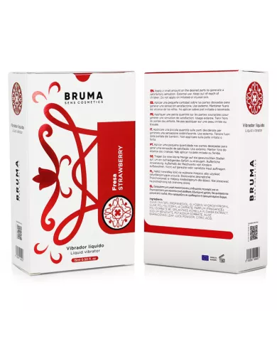 BRUMA - VIBRATEUR LIQUIDE ULTRA GLISSANT FRAISE 15 ML
