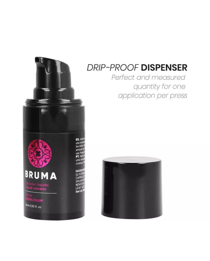 BRUMA - VIBRATEUR LIQUIDE ULTRA GLISSANT BUBBLEGUM 15 ML