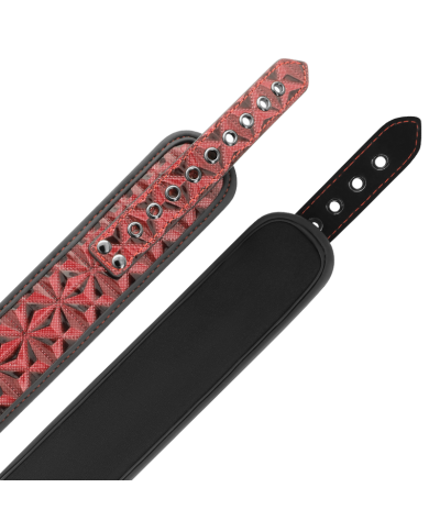 BEGME - COLLIER ÉDITION ROUGE AVEC PINCES TÉLÉMON AVEC DOUBLURE EN NÉOPRÈNE