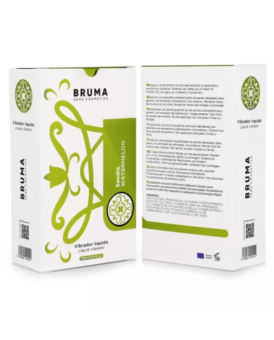 BRUMA - VIBRATEUR LIQUIDE ULTRA GLISSANT Pastèque 15 ML