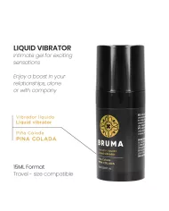 BRUMA - VIBRATEUR LIQUIDE ULTRA GLISSANT PINA COLADA 15 ML