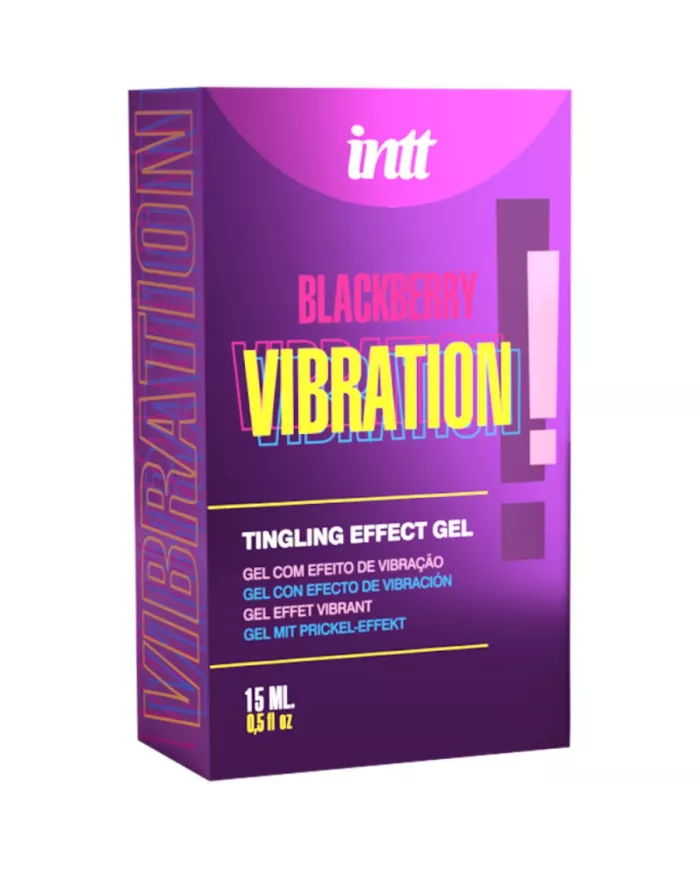 INTT RELEASES - GEL VIBRANT LIQUIDE SAVEUR MÛRE 15 ML