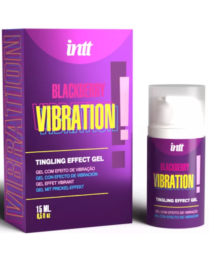 INTT RELEASES - GEL VIBRANT LIQUIDE SAVEUR MÛRE 15 ML