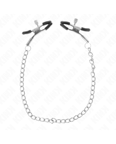 KINK - PINCES À TÉLÉMONS À CHAÎNE FINE 30 CM