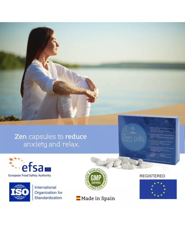 500 COSMETICS - GÉLULES ZEN PILLS POUR RÉDUIRE L'ANXIÉTÉ 500 COSMETICS - GÉLULES ZEN PILLS POUR RÉDUIRE L'ANXIÉTÉ