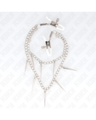KINK - PINCES À METELIER AVEC CHAÎNES À POINTES 30 CM