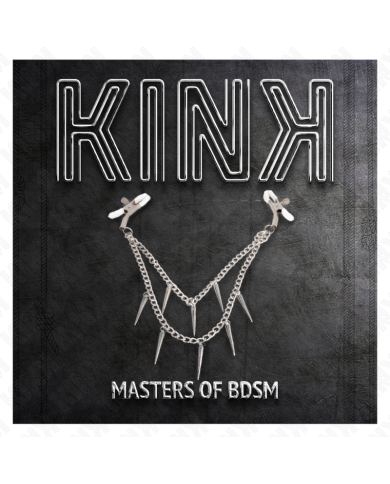 KINK - PINCES À METELIER AVEC CHAÎNES À POINTES 30 CM