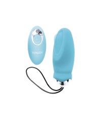 TOYJOY - HAPPINESS IM SO EGGCITED VIBRATEUR TÉLÉCOMMANDE BLEU
