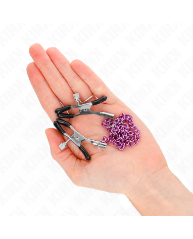 KINK - PINCES À METON CHAÎNE VIOLET 30 CM