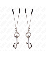 KINK - PINCE À METON CROCHET FIN ARGENT 7 CM