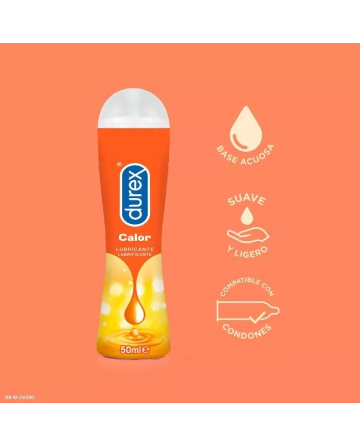 DUREX - LUBRIFIANT EFFET CHALEUR DUREX PLAY 50 ML DUREX - LUBRIFIANT EFFET CHALEUR DUREX PLAY 50 ML