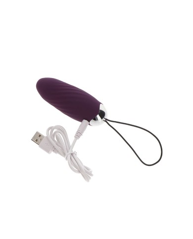 TOYJOY - HAPPINESS KNOCK KNOCK EGGSTAVAGANT VIBRATEUR TÉLÉCOMMANDE VIOLET
