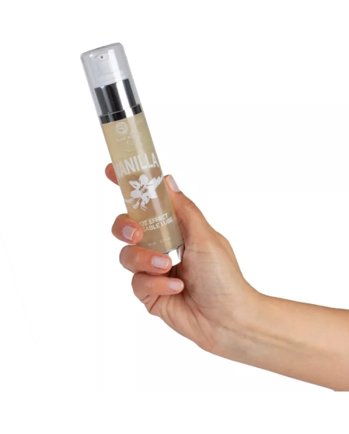 SECRETPLAY - LUBRIFIANT 2-1 EFFET CHALEUR VANILLE 50 ML SECRETPLAY - LUBRIFIANT 2-1 EFFET CHALEUR VANILLE 50 ML