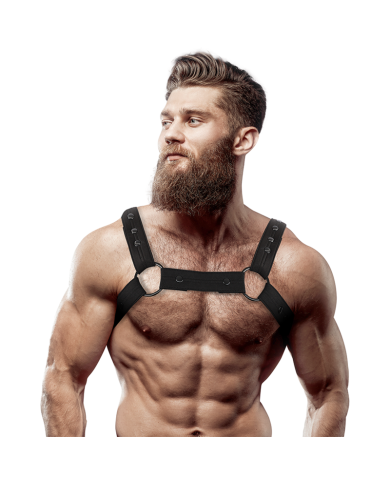 FETISH SUBMISSIVE ATTITUDE - HARNAIS DE SPORT RÉGLABLE EN NÉOPRÈNE POUR HOMMES
