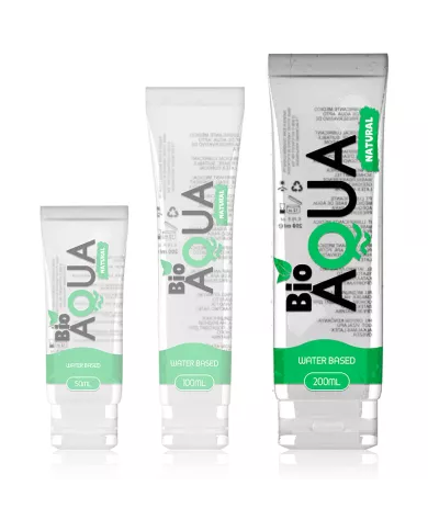BIOAQUA - LUBRIFIANT INGRÉDIENTS NATURELS À BASE D''EAU 200 ML