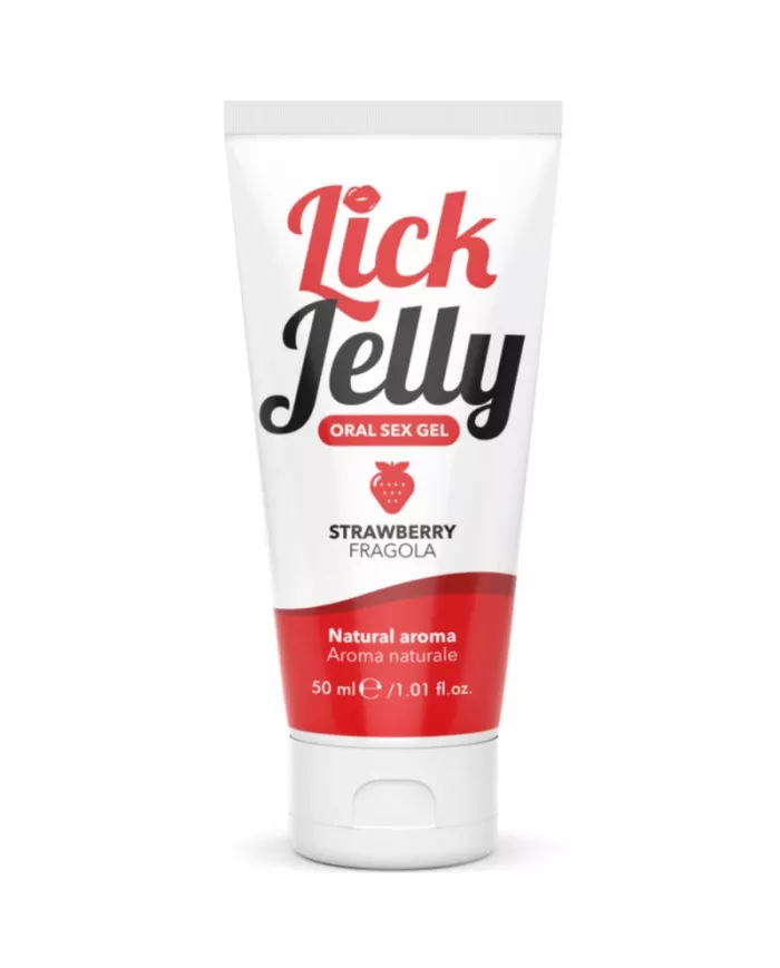 INTIMATELINE - LUBRIFIANT LICK JELLY FRAISE 50 ML INTIMATELINE - LUBRIFIANT LICK JELLY FRAISE 50 ML
