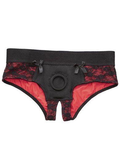 CALEXOTICS - SCANDAL ENSEMBLE CULOTTE SANS ENTREJAMBE AVEC GODE TAILLE S/M