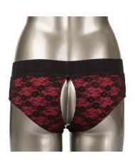 CALEXOTICS - SCANDAL ENSEMBLE CULOTTE SANS ENTREJAMBE AVEC GODE TAILLE S/M