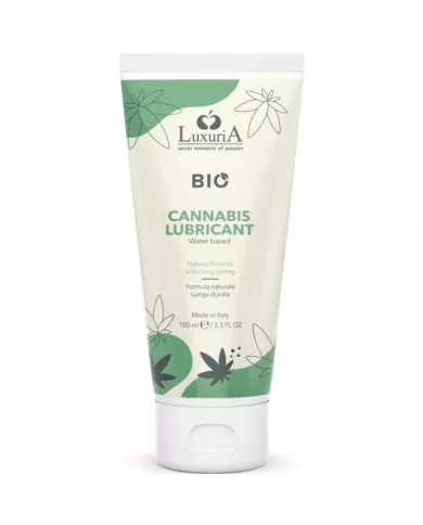 INTIMATELINE - LUXURIA LUBRIFIANT BASE D'EAU BIO CANNABIS 100 ML